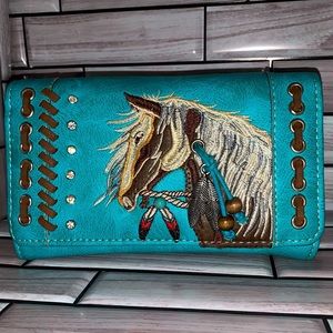 Beautiful Horse Western wallet